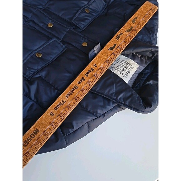 Vintage Eddie Bauer Goose Down Puffer Jacket With Snap Closure Mens L - Picture 4 of 7